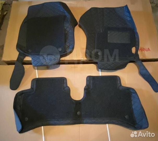 Коврики в салон Toyota Aqua c 2011- г. (черные) NH