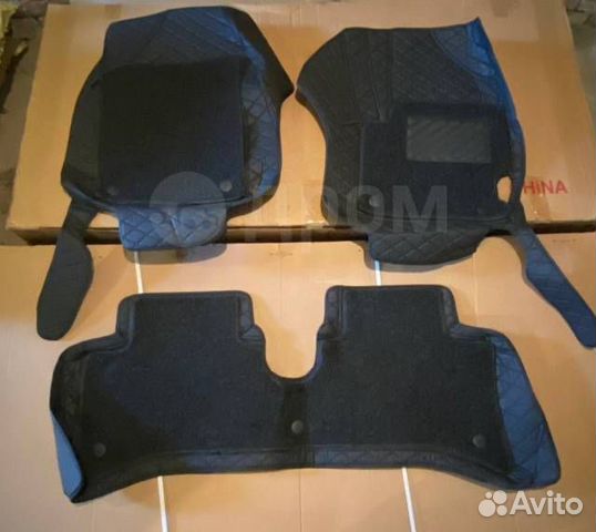 Коврики в салон Toyota Aqua c 2011- г. (черные) NH