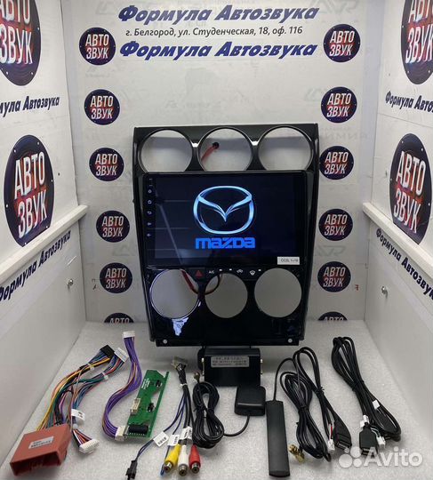 Штатная магнитола Mazda 6 GG 2004-2014 1-16