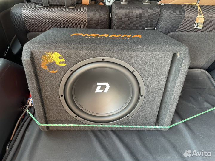 Активный сабвуфер dl audio piranha 12 a black