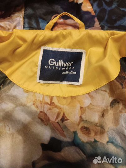 Куртка демисезонная для девочки 98 gulliver