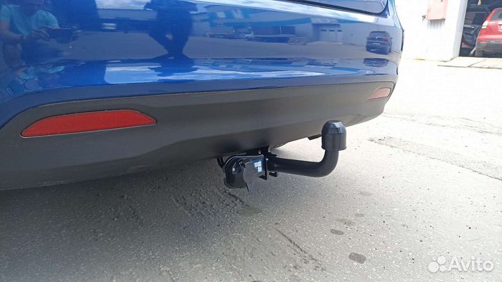 Фаркоп на Kia Rio / Hyundai Solaris 2011-2017 г.в