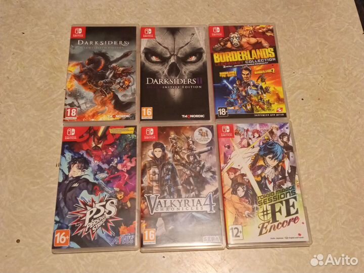Assasin's / Pokemon/Darksiders Nintendo Switch