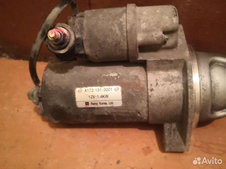 Стартер SsangYong New Actyon