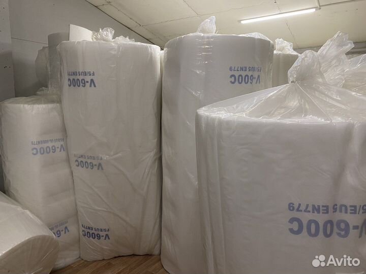 Фильтр потолочный V600C, фильтрующий материал