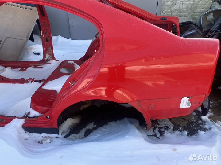 Крыло заднее левое Skoda Octavia A4