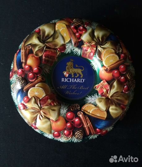 Жестяная банка из под чая