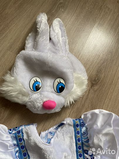 Карнавальный костюм зайца зайчика