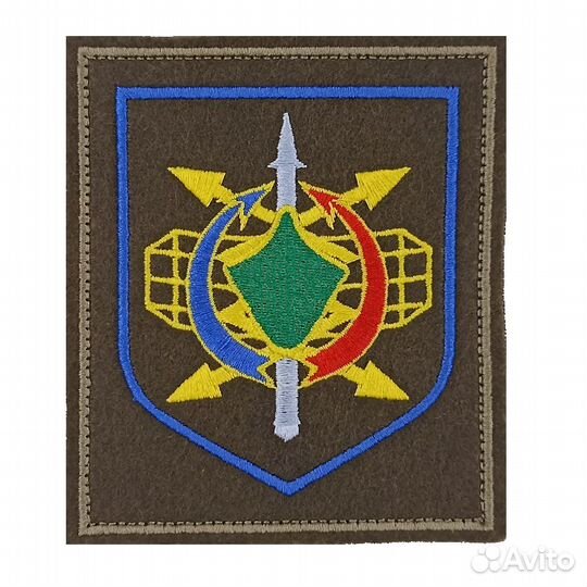 Комплект военных шевронов на липучке