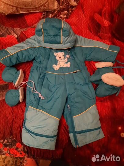 Комбинезон трансформер зимний- осенний