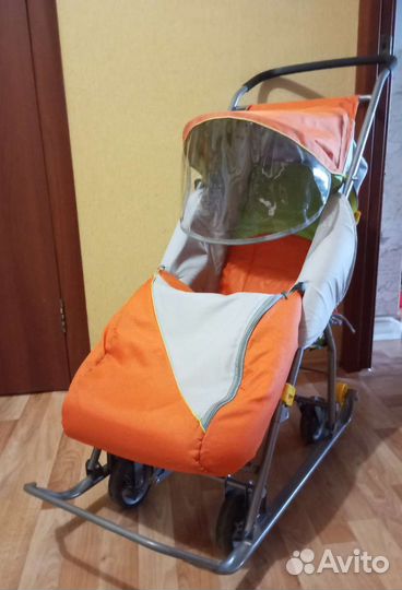 Зимние детские сани