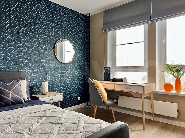 1-к. квартира, 57 м², 23/33 эт.