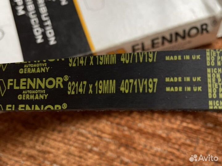 Ремень грм flennor 4071V, dayco 147 stp8m 190