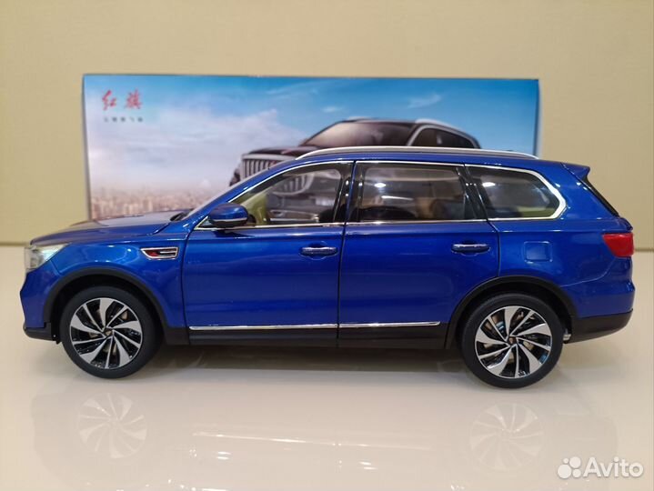 Hongqi HS7 I (19-23г) Синий 1:18