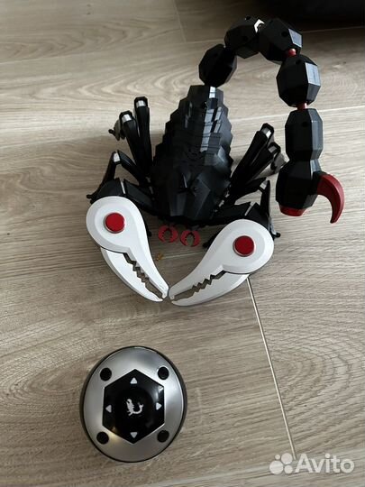 Робот скорпион на пульте