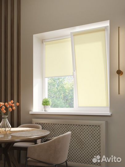 Рулонные шторы Коричневые RAL5104