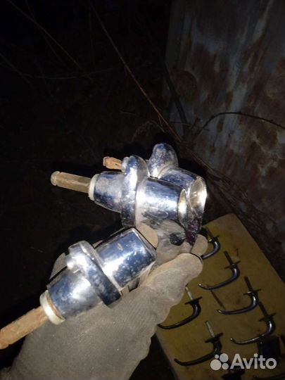 Ручки дверей газ 69 хром и мат