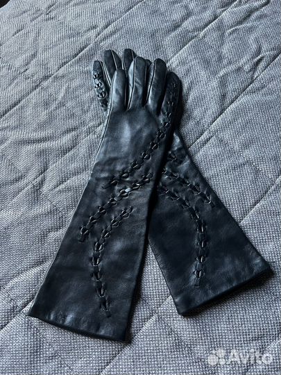 Перчатки кожаные женские 6,5