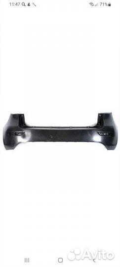 Бампер kalina хэтчбек