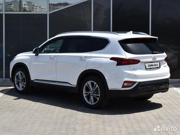 Hyundai Santa Fe 2.2 AT, 2019, 29 526 км