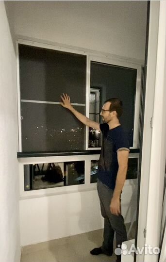 Москитная сетка на балкон