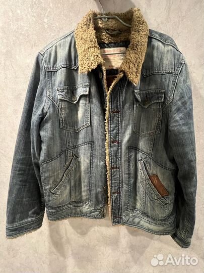 Меховая джинсовка springfield