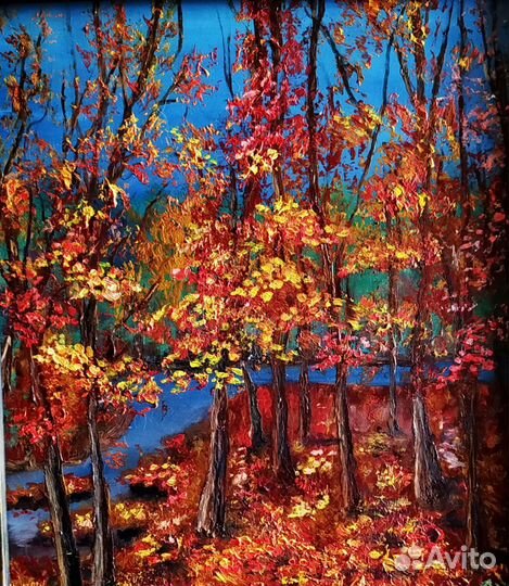 Картина маслом пейзаж