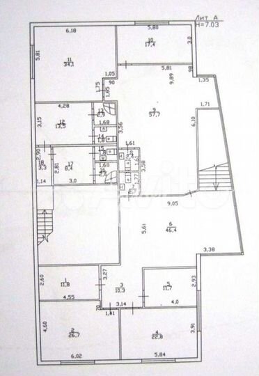 Сдам помещение свободного назначения, 109 м²