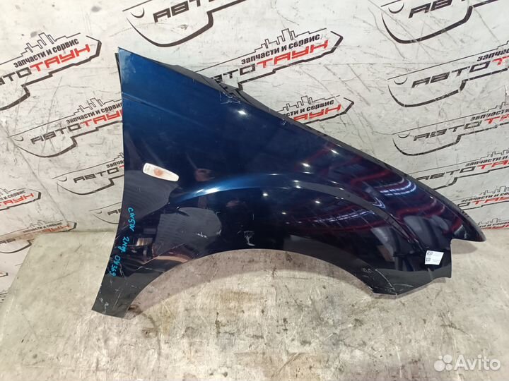 Крыло mitsubishi outlander CW4W CW5W CW6W 5220F080 переднее правое 2 модель XL синий DY369