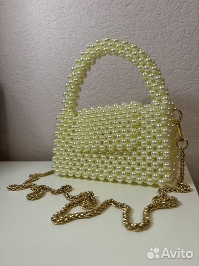 Сумка из бусин ручной работы