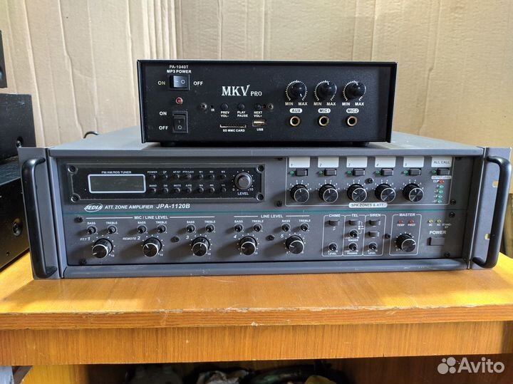 Колонки, трансляционная аппаратура