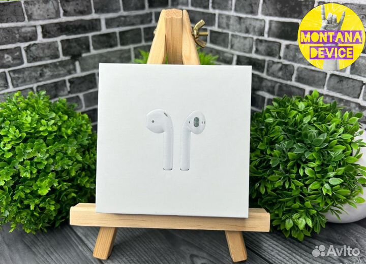 AirPods 2 Premium+ (ориг. качество,август 2023 г.)