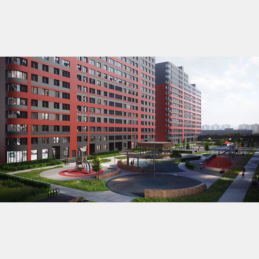 1-к. квартира, 35,1 м², 15/17 эт.