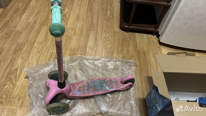 Самокат детский для девочки