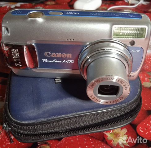 Компактный фотоаппарат Canon PowerShot A470