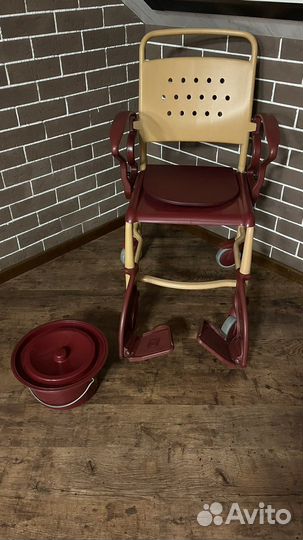 Кресло-каталка инвалидное с туалетом