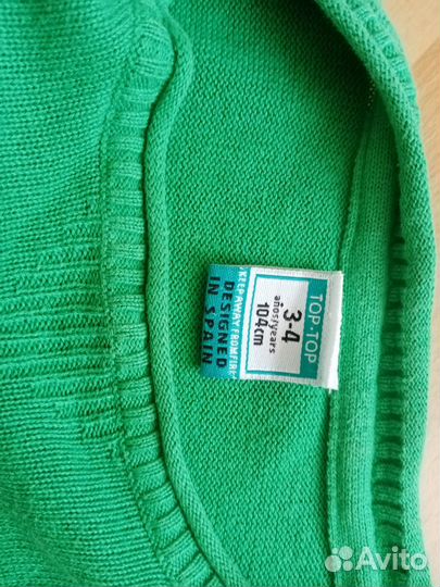 Свитер top top spain 4-5 лет для мальчика