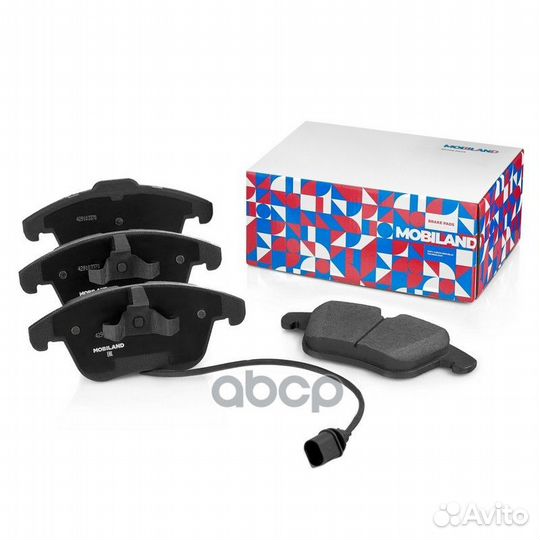 Колодки тормозные дисковые перед 429103370 mobi