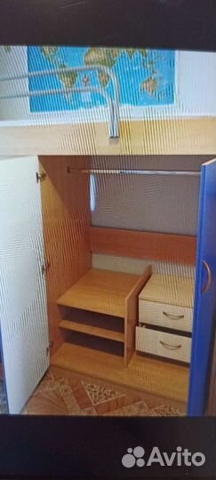 Кровать чердак, двухярусная