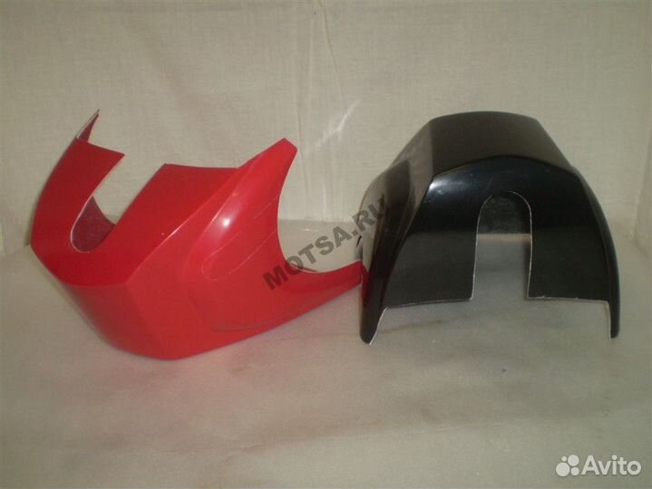 Тюнинг Иж мото защита двигателя красный