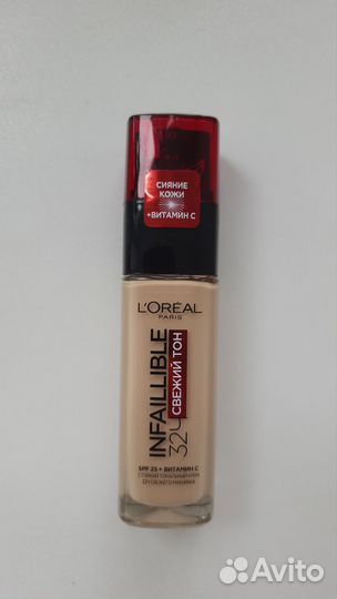 Тональный крем loreal infallible 100