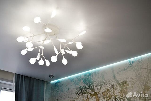 Натяжные потолки с гарантией под ключ