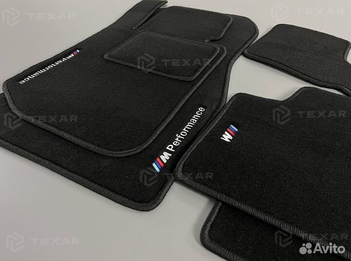 Коврики на BMW 3 G20 ворсовые