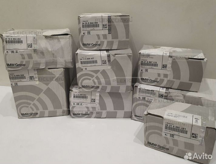 Тормозные колодки Bmw G20, G30, G05, G07 оригинал