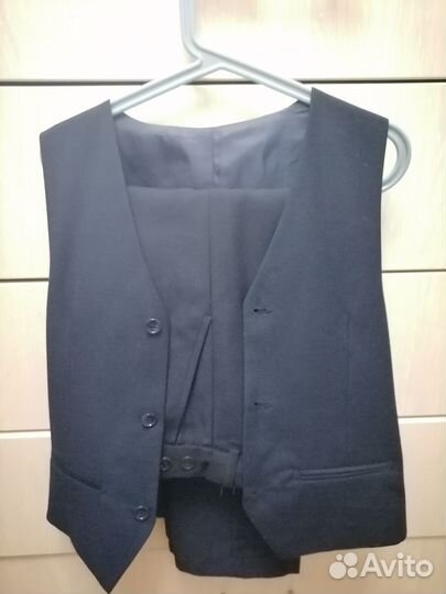 Желает школьный для мальчика, синий