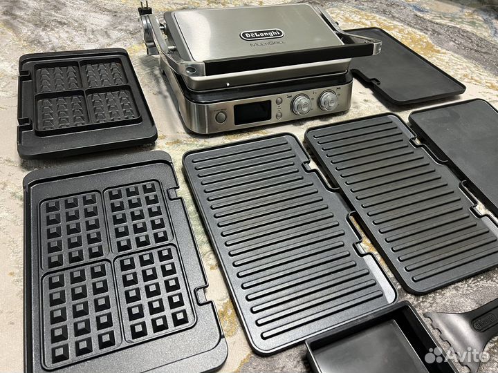 Мультигриль DeLonghi cgh1030d (+ вафельница)