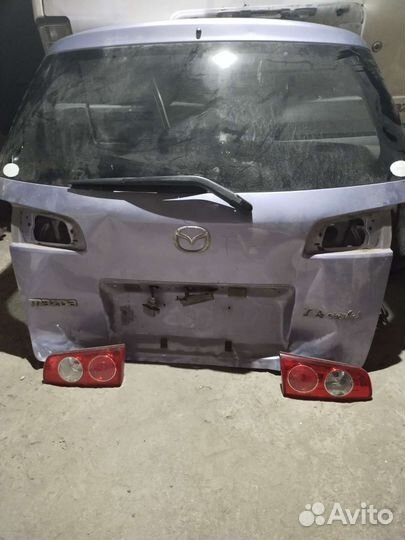 Дверь задняя Мазда демио, фонари, счёткоосистит