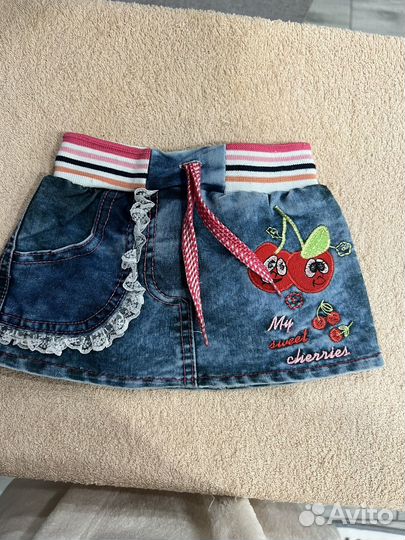 Вещи на девочку пакетом 74-92