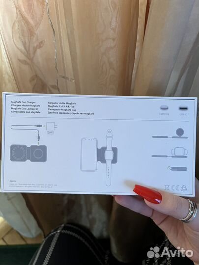 Беспроводная зарядка apple MagSafe Duo