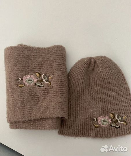 Снут и шапка zara для девочки